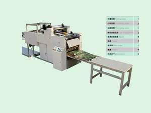 Máquina Alzadora Encoladora de Pliegos